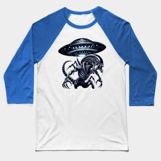 alien invader Baseball T-Shirt